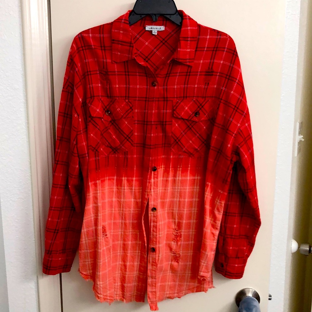 White birch Distressed, Shackett size large